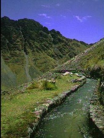 Aqueduct of the hydroelectric plant